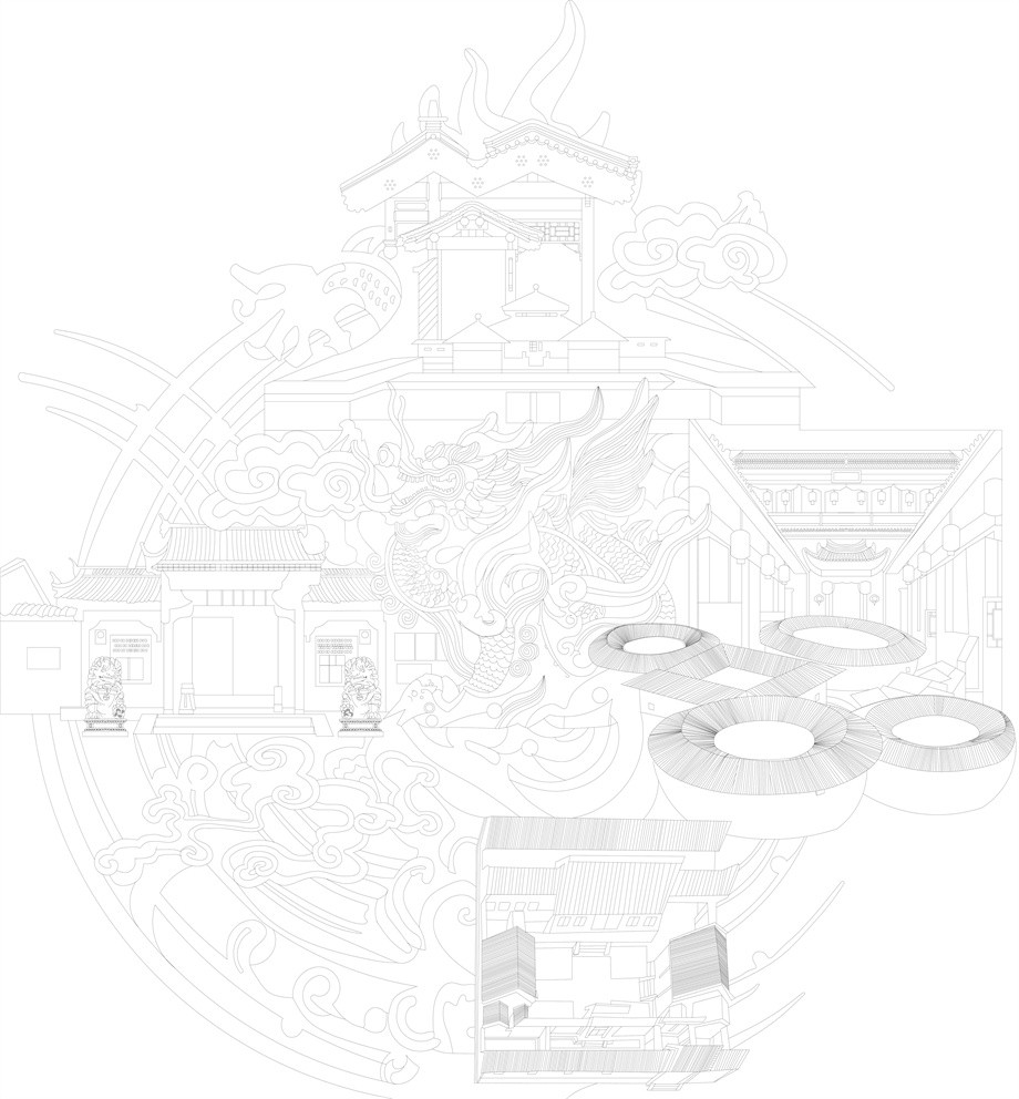 民族團結(jié)浮雕雕塑原創(chuàng)手繪設計稿